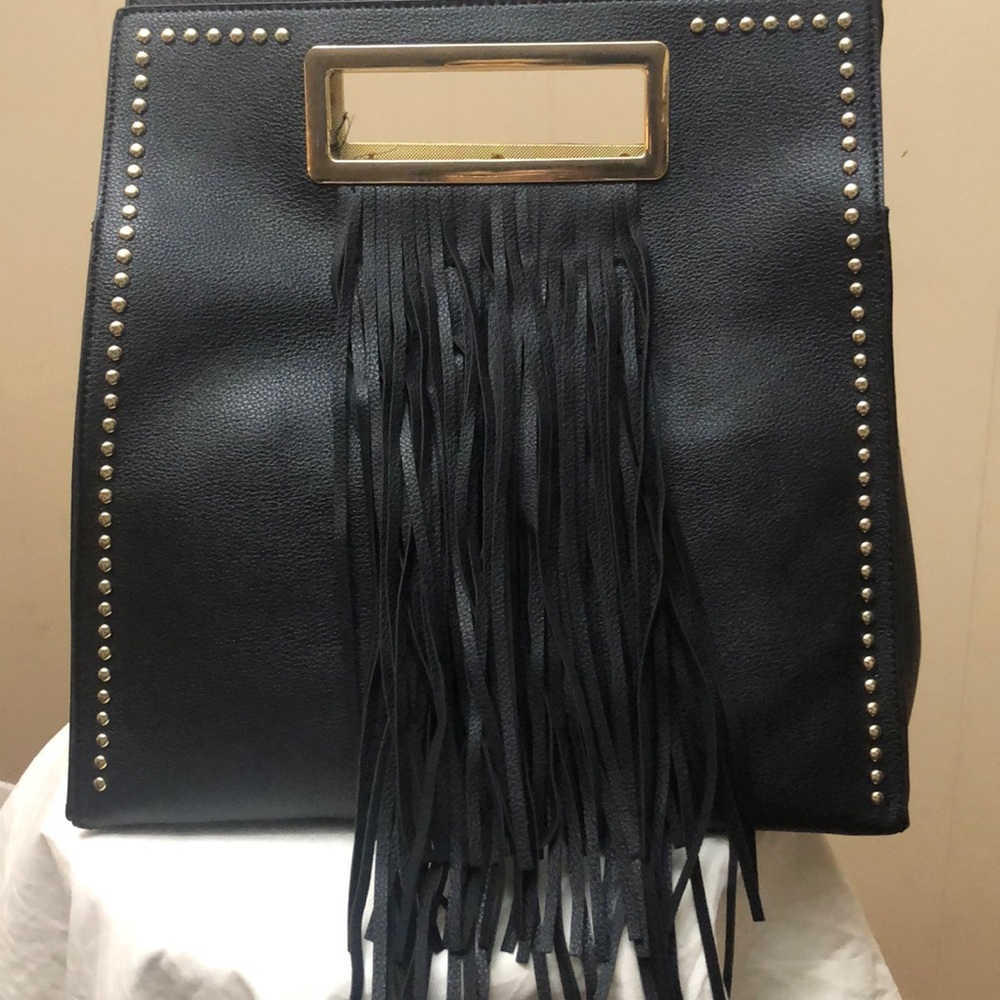 Black handbag
